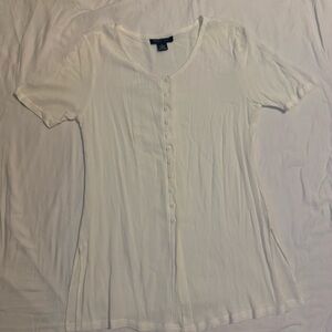 Elegant White Button-Up Mini Dress